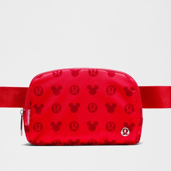 lululemon athletica Handbags - NWT Disney X Lululemon Everywhere Belt Bag 1L Mickey & Logo Print